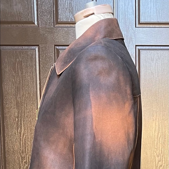 Maddox zip front leather jacket - Picture 5 of 6